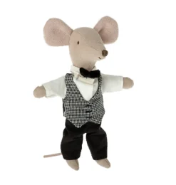 Maileg Waiter Mouse Big Brother* Doll House & Mouse House