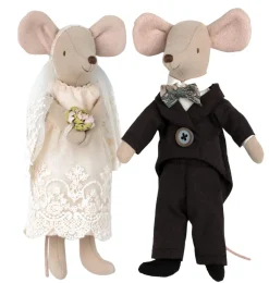 Maileg Wedding Couple In Box* Doll House & Mouse House