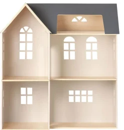 Maileg Wooden Dollhouse 80X40X72 Cm (Hxdxw)* Doll House & Mouse House