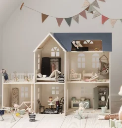 Maileg Wooden Dollhouse 80X40X72 Cm (Hxdxw)* Doll House & Mouse House