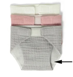 Mamamemo doll clothes & accessories Mamamemo Cotton Doll Diaper With Velcro Closure For Your Doll* Doll Clothes