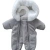 Mamamemo doll clothes & accessories Mamamemo Snow Suit / Ski Suit Gray For Gordi Dolls* Doll Clothes