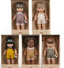 Minikane / Paola Reina Doll Jade-Lou 37 Cm (Can Stand Upright)* Minikane All Exclusive Dolls Gordi, Babies, Minis, Standing Dolls