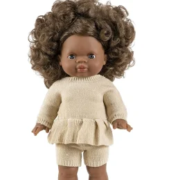 Minikane / Paola Reina Doll Charlene 37 Cm (Can Stand Upright)* Minikane All Exclusive Dolls Gordi, Babies, Minis, Standing Dolls