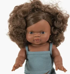 Minikane / Paola Reina Doll Charlene 37 Cm (Can Stand Upright)* Minikane All Exclusive Dolls Gordi, Babies, Minis, Standing Dolls