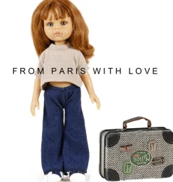 Minikane Amigas – Ensemble Trousers Jean Et Top Faustine And Double Gaze Galet* Doll Clothes