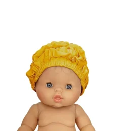 Minikane Bathing Cap For Gordi Dolls / Color Moutarde* Minikane Dolls, Furniture And Accessories