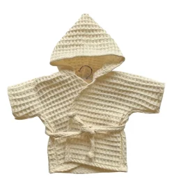 Minikane Bathrobe For The Collection Babies - Ecru* Doll Clothes
