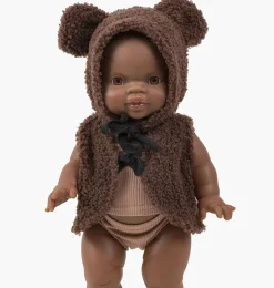 Minikane Chocolate Brown Set For The Gordi Dolls* Doll Clothes