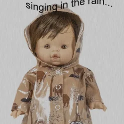 Minikane Coated Raincoat With Print For The Gordi Dolls* Minikane Doll Clothes For Gordis, Gordi Debout, Amigas, Babies, Les Minis & Peque