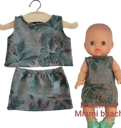 Minikane Ensemble Miami Beach For Gordi Dolls By Paola Reina* Doll Clothes