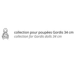 Minikane Flared Jeans With Dots For Gordi Dolls From Paola Reina* Doll Clothes
