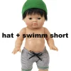 Minikane Hat With Swimming Trunks For Gordi Dolls From Paola Reina And* Doll Clothes