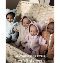 Minikane Minis / Combinaison Winnie And Eponge Lin* Minikane All Exclusive Dolls Gordi, Babies, Minis, Standing Dolls