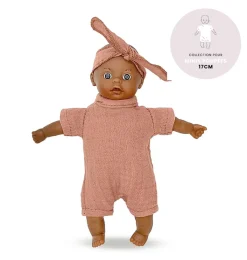 Minikane Minis Pia With Clothing And Headband* Minikane All Exclusive Dolls Gordi, Babies, Minis, Standing Dolls