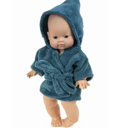 Minikane Peignoir And Tissu Eponge Paon For Gordi Dolls* Doll Clothes
