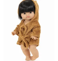 Minikane Peignoir And Tissu Eponge Camel For Gordi Dolls* Doll Clothes