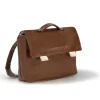 Minikane School Bag For The Gordi Dolls / Brown Artificial Leather* Doll Furniture And Accessories
