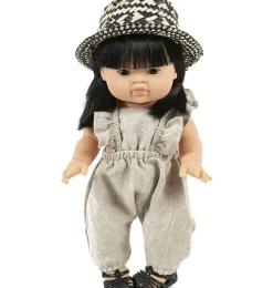 Minikane Straw Hat Pablo Noir For Gordi Dolls* Doll Clothes