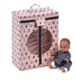 Minikane Wardrobe Pink For Doll Clothes* Doll Furniture And Accessories