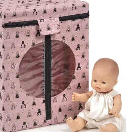 Minikane Wardrobe Pink For Doll Clothes* Doll Furniture And Accessories