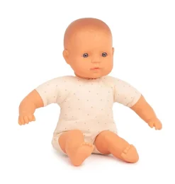 Miniland poppen Miniland Baby Doll With Fabric Body / 32 Cm* Miniland Dolls