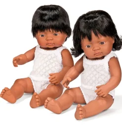 Miniland poppen Miniland Doll Boy Hispanic 38 Cm* Miniland Dolls