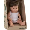 Miniland poppen Miniland Doll Boy With Down Syndrome 38 Cm* Miniland Dolls