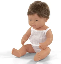 Miniland poppen Miniland Doll Boy With Down Syndrome 38 Cm* Miniland Dolls