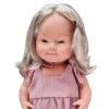 Miniland poppen Miniland Doll European Girl With Down Syndrome 38 Cm* Miniland Dolls