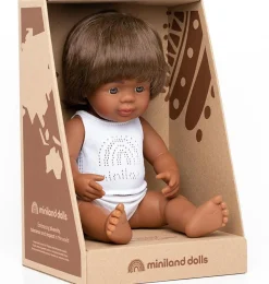 Miniland poppen Miniland Dolls Boy Aboriginal 38 Cm* Miniland Dolls