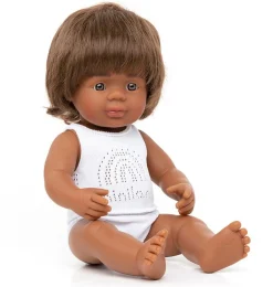 Miniland poppen Miniland Dolls Boy Aboriginal 38 Cm* Miniland Dolls
