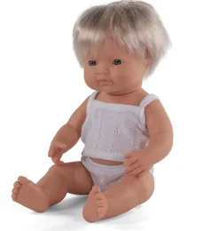 Miniland poppen Minland Doll Boy European 38 Cm* Miniland Dolls