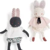 Moulin Roty Brume And Lune Together* Rabbits And Hares