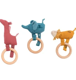 Moulin Roty Rattle And Wooden Teether Giraffe* Other Stuffed Animals