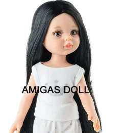 Paola Reina poppen Paola Reina Amigas Doll Carina* Amigas Dolls From Minikane & Paola Reina