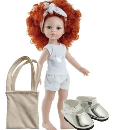 Paola Reina poppen Paola Reina Amigas Doll Carolina With Pajamas 32 Cm* Paola Reina Gordi Baby Dolls