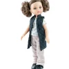 Paola Reina poppen Paola Reina Amigas Doll Carol With Two Pigtails* Amigas Dolls From Minikane & Paola Reina