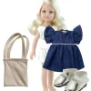 Paola Reina poppen Paola Reina Amigas Doll Claudine* Amigas Dolls From Minikane & Paola Reina