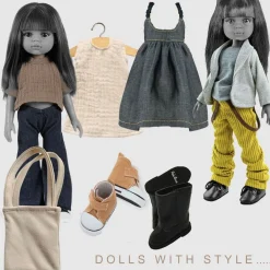 Paola Reina poppen Paola Reina Amigas Doll Carla 32 Cm* Paola Reina Gordi Baby Dolls