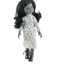 Paola Reina poppen Paola Reina Amigas Doll Dress With Leopard Print* Doll Clothes