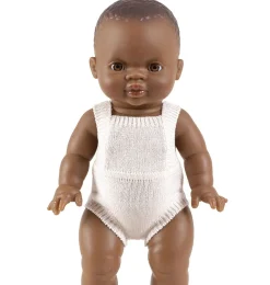 Paola Reina poppen Paola Reina Baby Doll Brown Girl 34 Cm* Paola Reina Gordi Baby Dolls