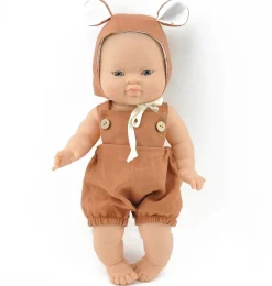 Paola Reina poppen Paola Reina Gordi Baby Doll Asian Girl Light Eyes* Minikane Dolls, Furniture And Accessories