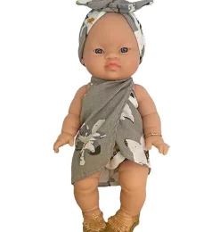 Paola Reina poppen Paola Reina Gordi Baby Doll Asian Girl Light Eyes* Minikane Dolls, Furniture And Accessories