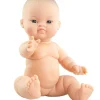 Paola Reina poppen Paola Reina Gordi Baby Doll Girl Asian With Eyebrows / Light Eyes* Paola Reina Gordi Baby Dolls