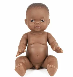 Paola Reina poppen Paola Reina Gordi Boy African 34 Cm* Paola Reina Gordi Baby Dolls
