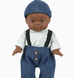 Paola Reina poppen Paola Reina Gordi Boy African 34 Cm* Paola Reina Gordi Baby Dolls