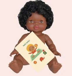 Paola Reina poppen Paola Reina Gordi Doll Jahia 34 Cm* Minikane Dolls, Furniture And Accessories