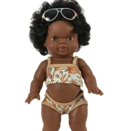 Paola Reina poppen Paola Reina Gordi Doll Jahia 34 Cm* Minikane Dolls, Furniture And Accessories