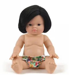 Paola Reina poppen Paola Reina Gordi Doll Lynn With Minikane Underpants* Paola Reina Gordi Baby Dolls
